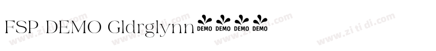 FSP DEMO Gldrglynn字体转换 FSP DEMO Gldrglynn字体转换